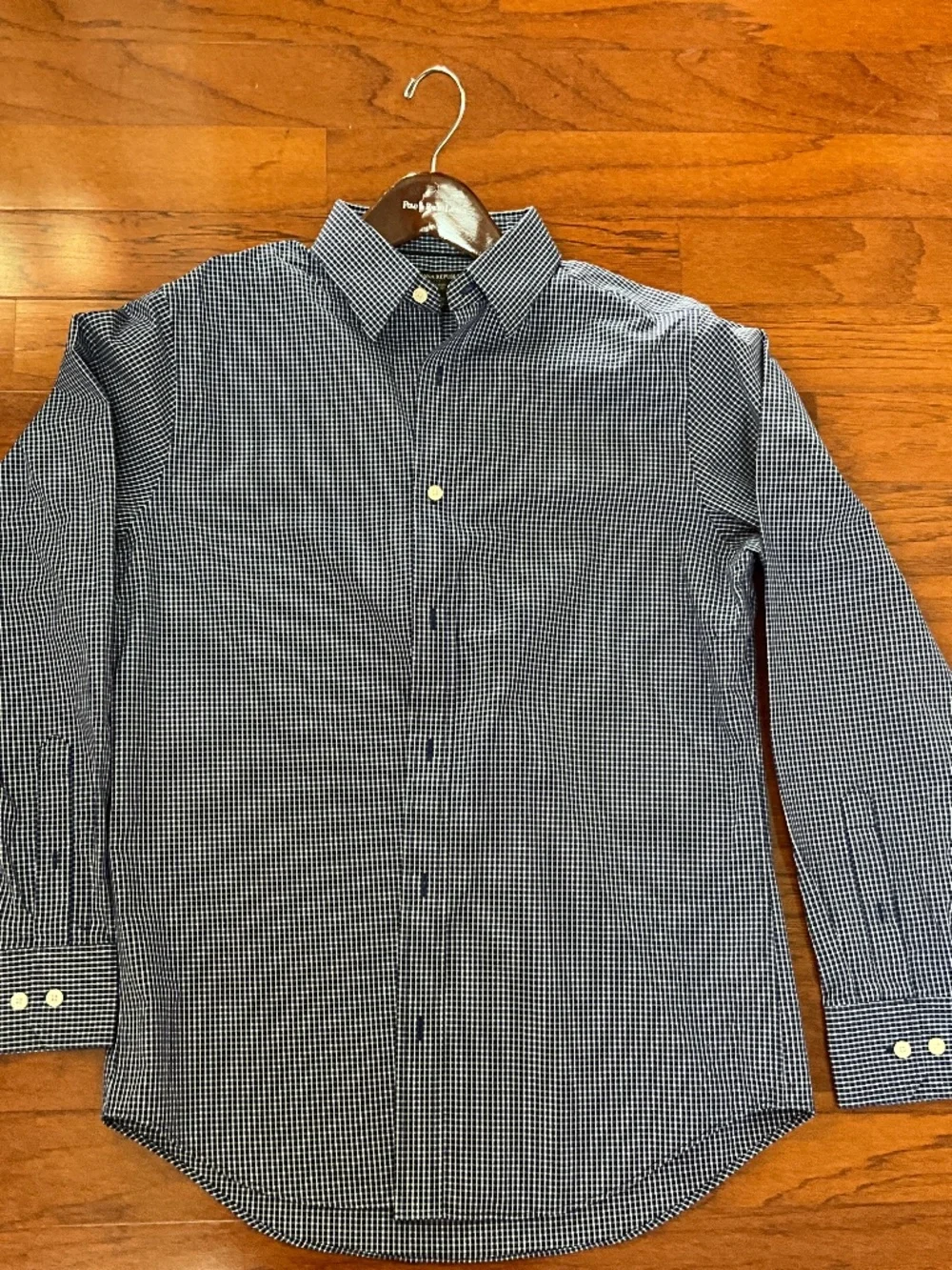 Blue Check Banana Republic Dress shirt